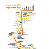 Nachtliniennetzplan