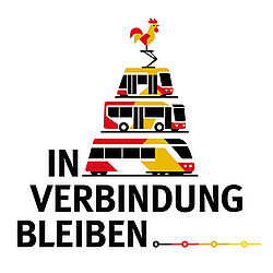 Motiv zur Bewerbung der Anfahrt mit den Öffis